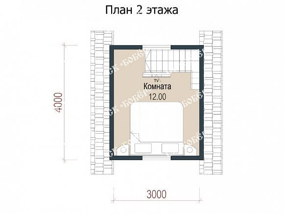 Дом из бруса 4х4. фото