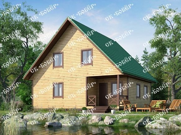 Дом из бруса 9х9