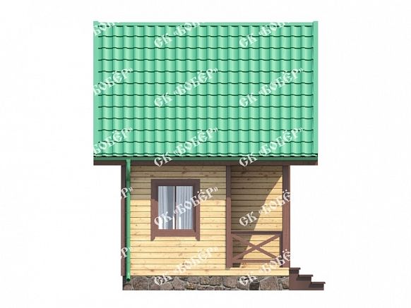 Дом из бруса 4х4. фото