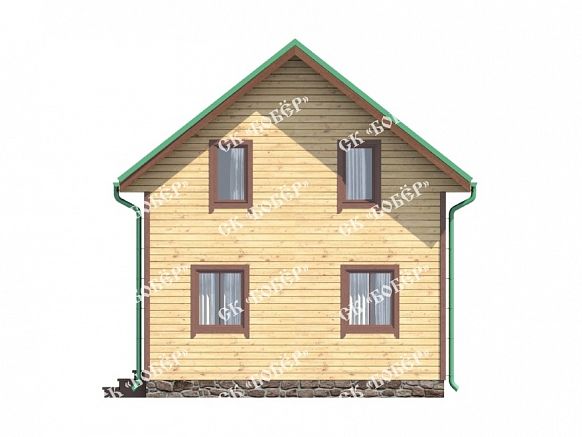 Дом из бруса 6х6. фото