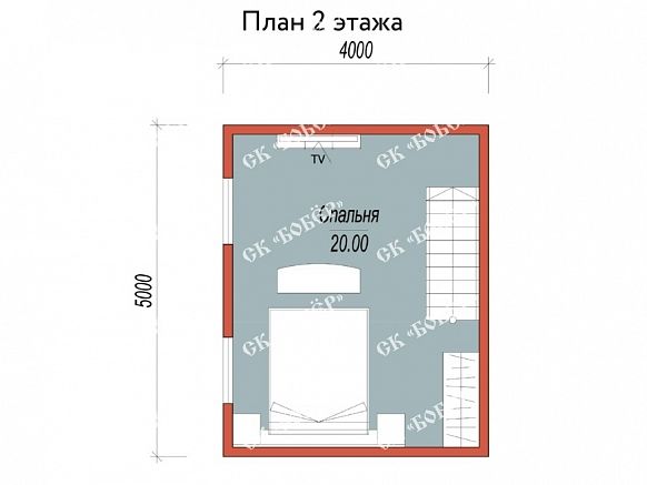 Сруб бани из бруса 5х7. фото