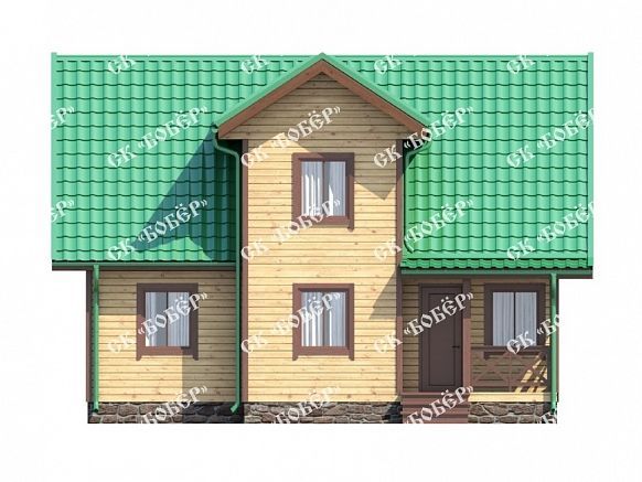 Дом из бруса 7х9. фото